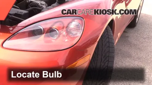 2006 Chevrolet Corvette 6.0L V8 Convertible Luces Luz de estacionamiento (reemplazar foco)